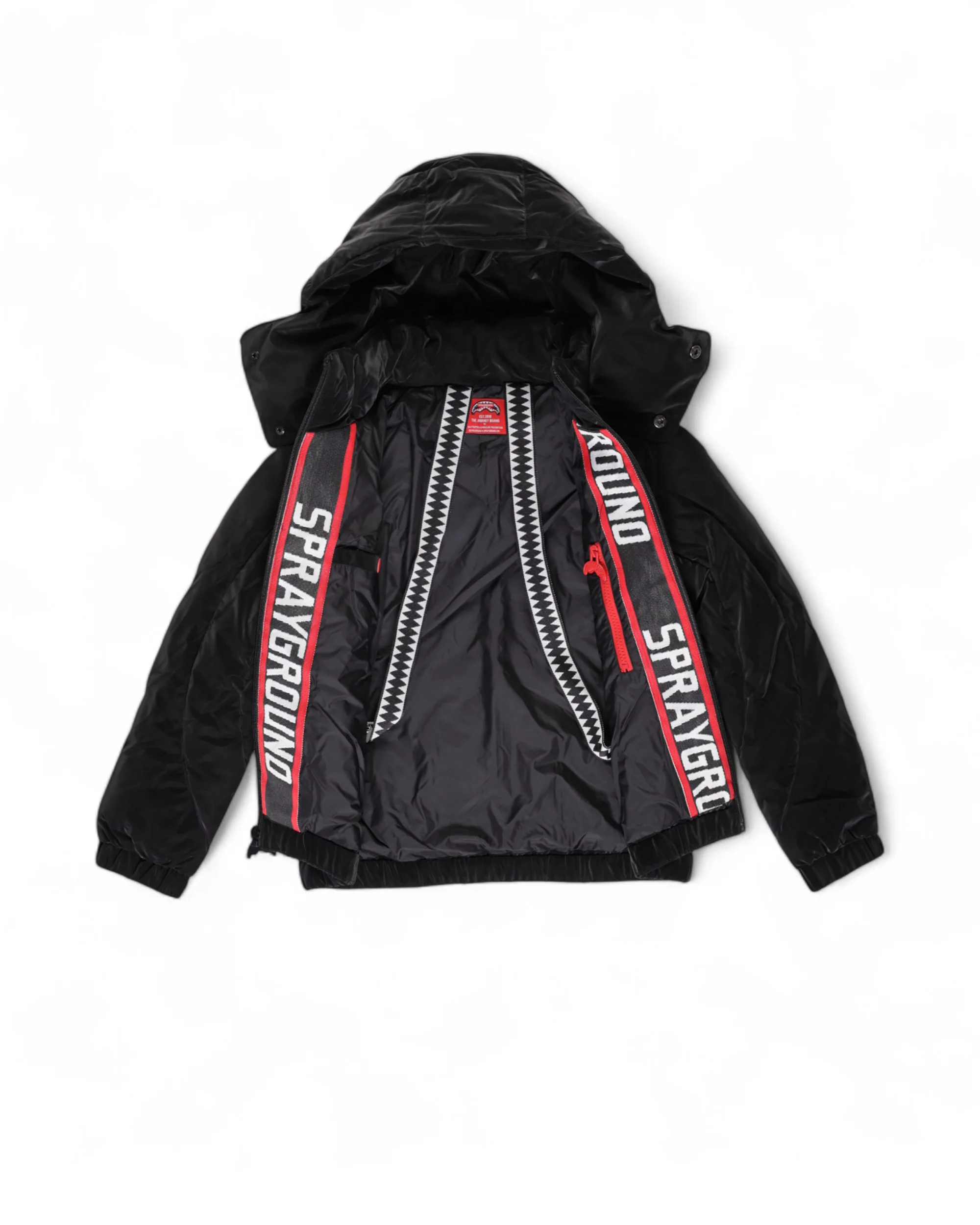 All Black Alien Down Jacket - Image 3