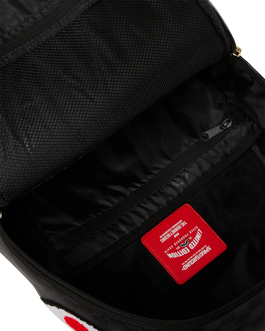 BLACK CHENILLE SIP DLXSV BACKPACK - Image 8