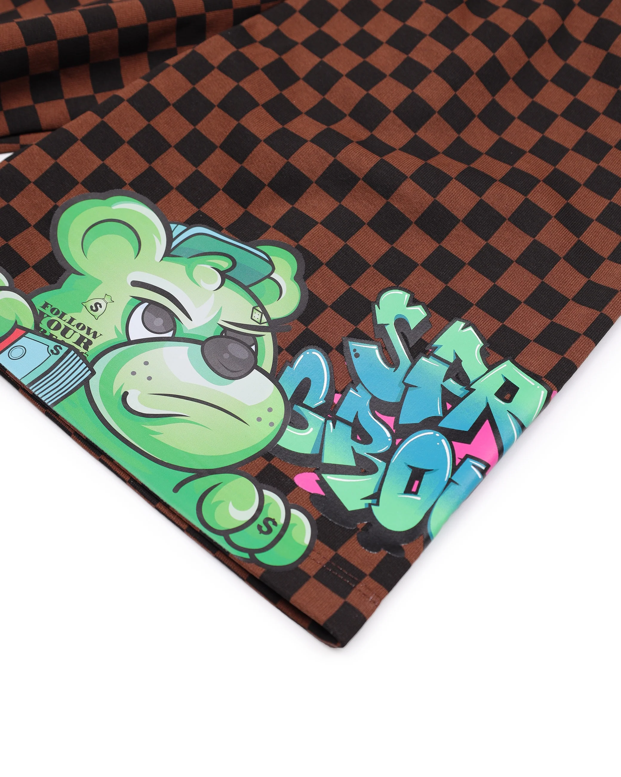 CATCH BEAR CHECK SHORTS - Image 7