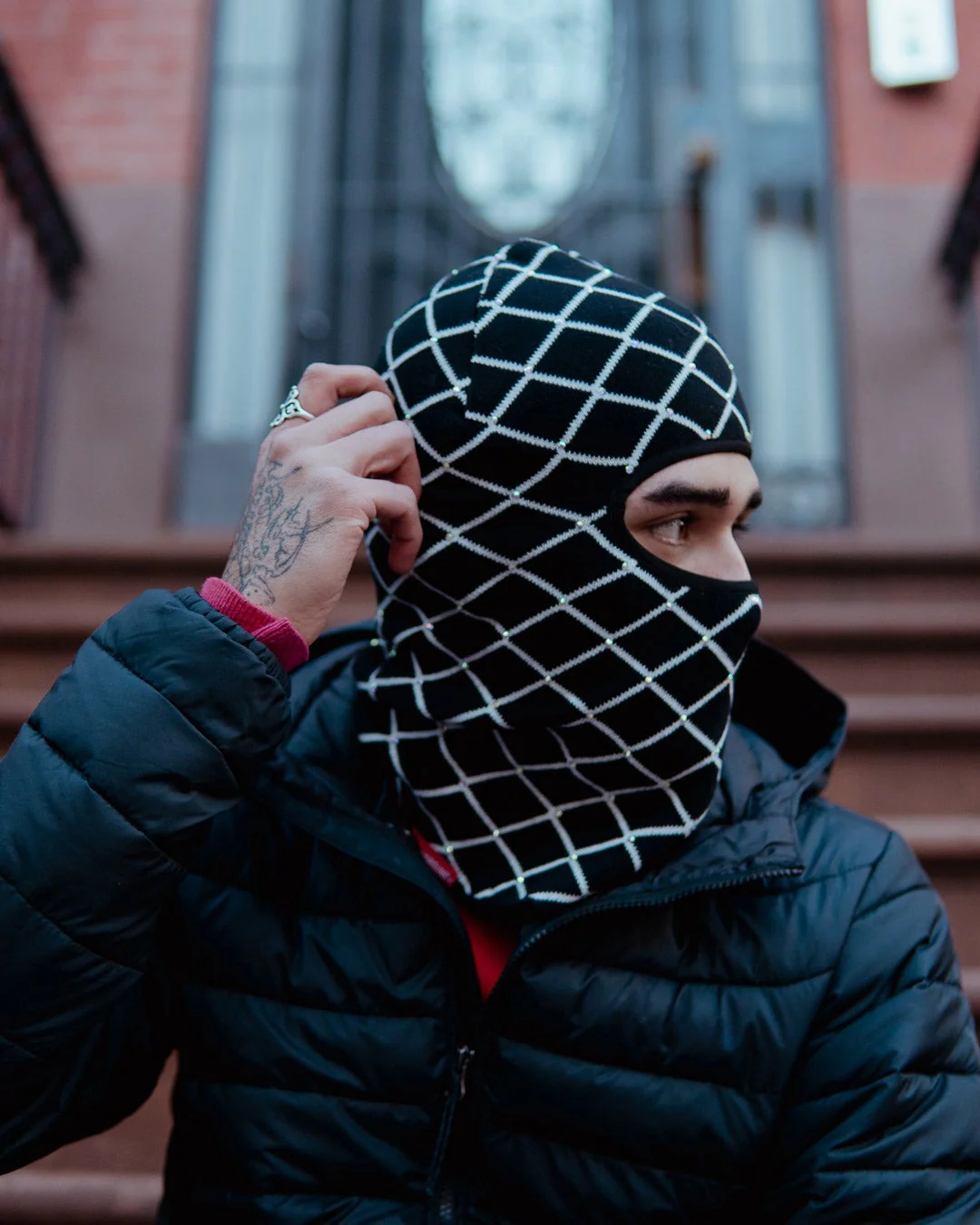 CHAINLINK KNIT SKI MASK - Image 4