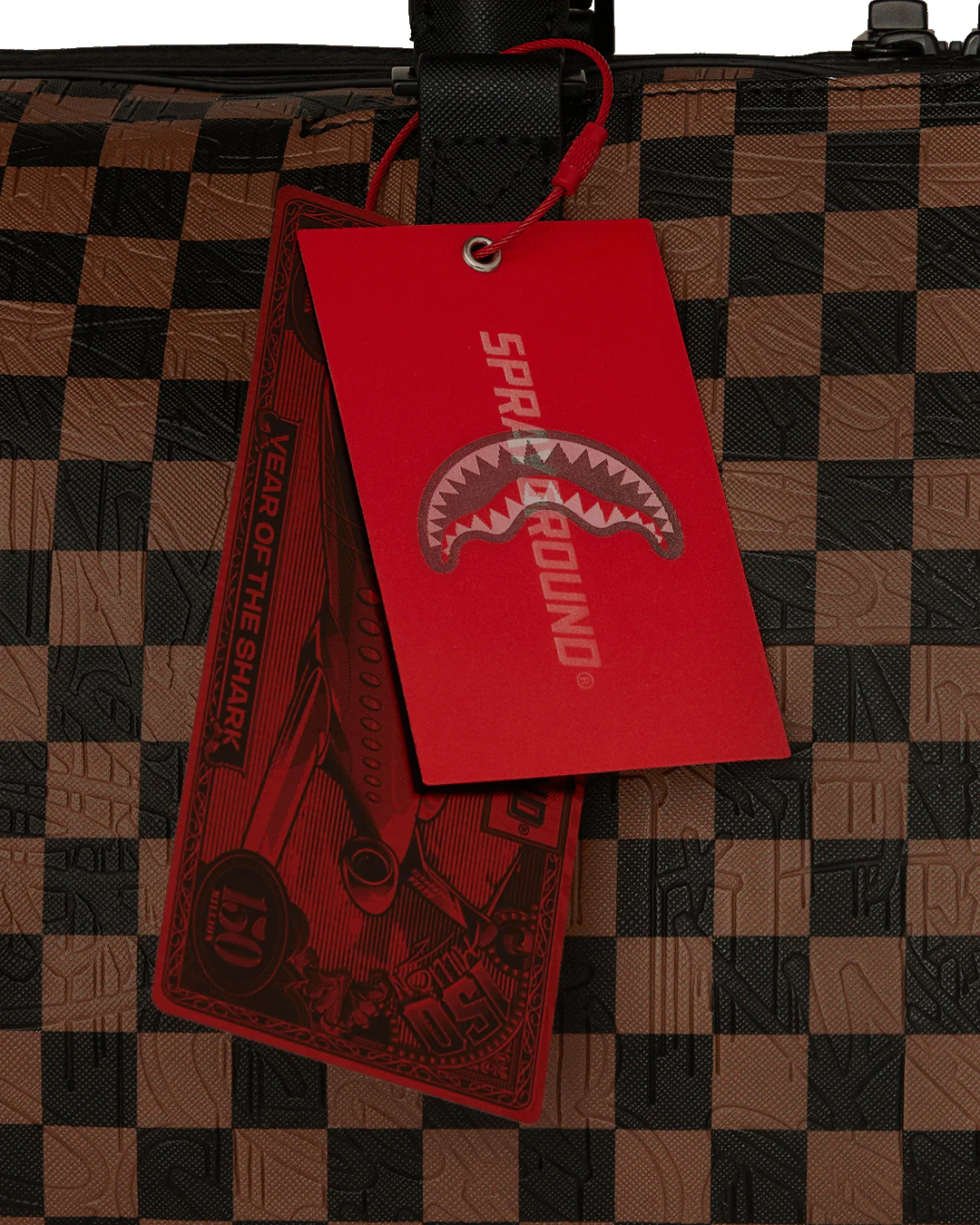 CHECK 2 EMBOSS DUFFLE - Image 10