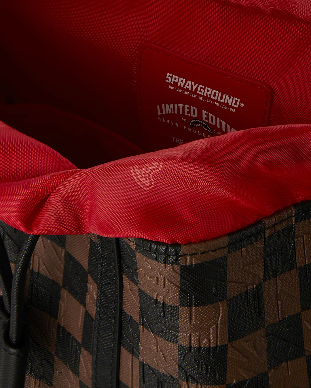 CHECK 2 EMBOSS MONTE CARLO BACKPACK - Image 9