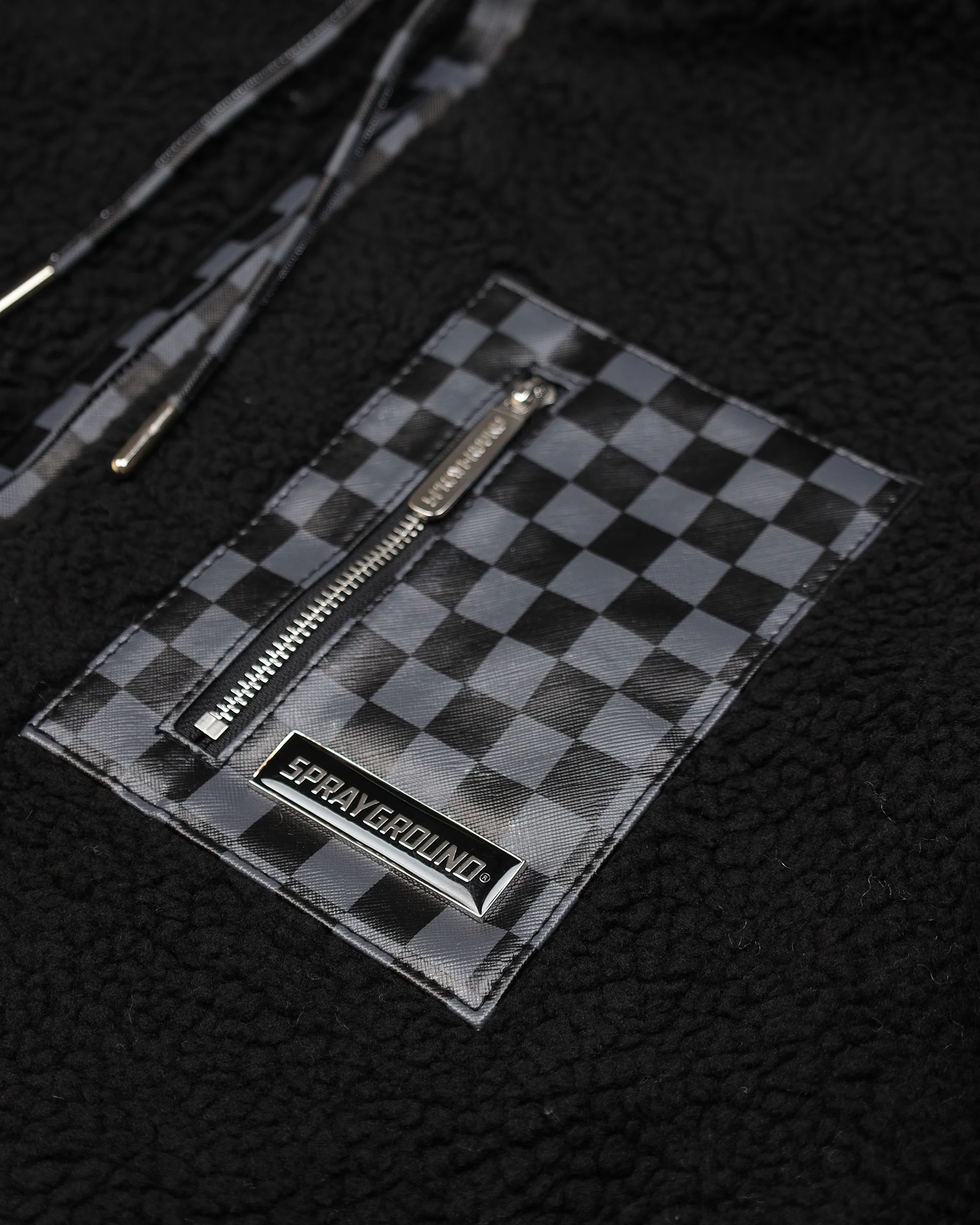 CHECKERED TEDDY JACKET - Image 5