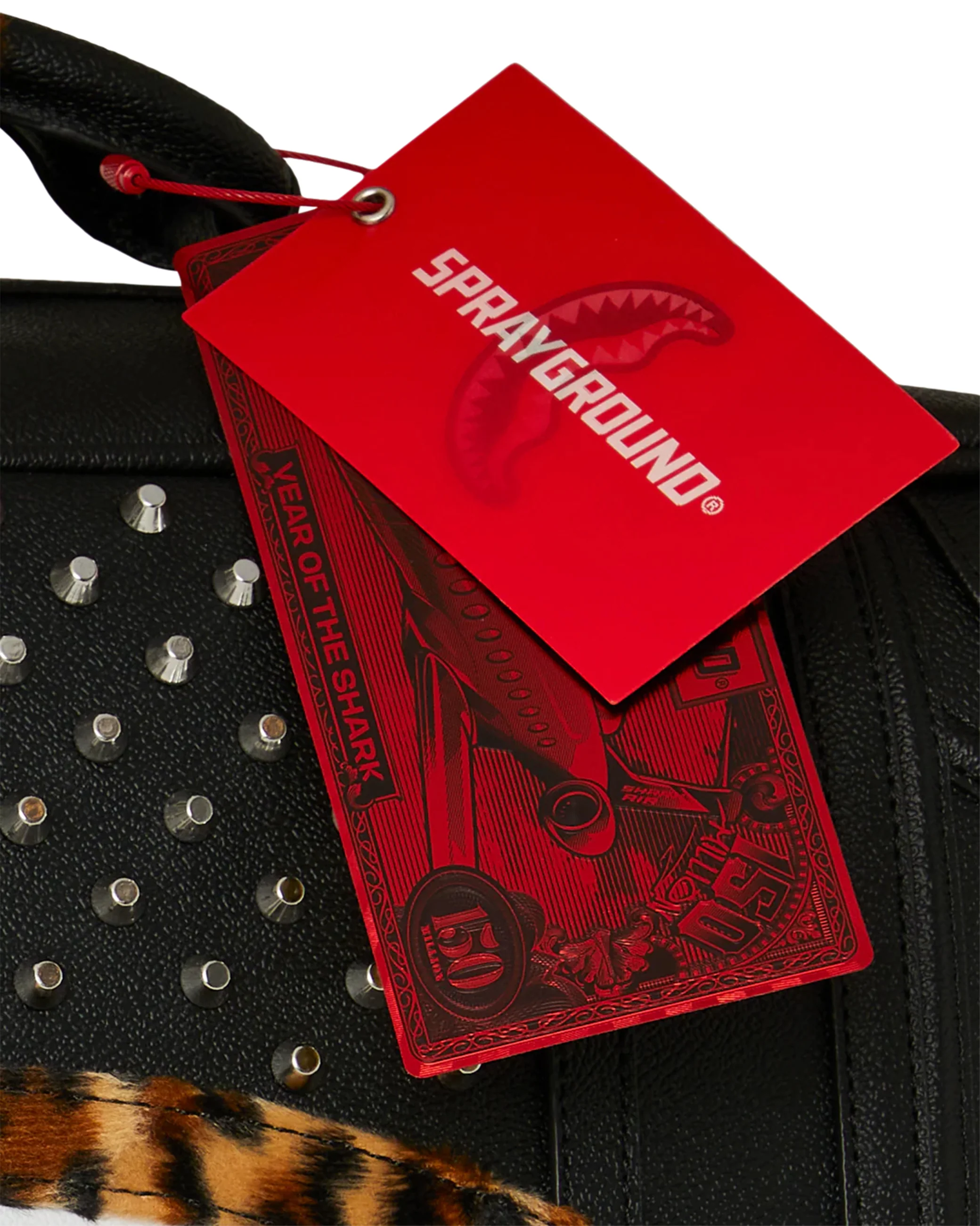 CHEETAH PUNK HANDHELD CARRY-ON CONVERTIBLE BACKPACK - Image 11