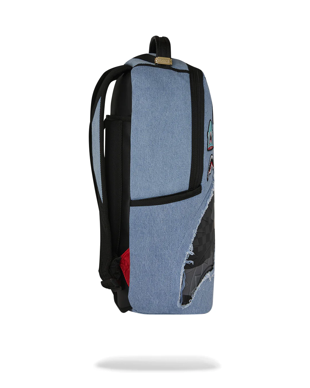 DENIM TEAR 3 AM PATCHES BACKPACK - Image 3
