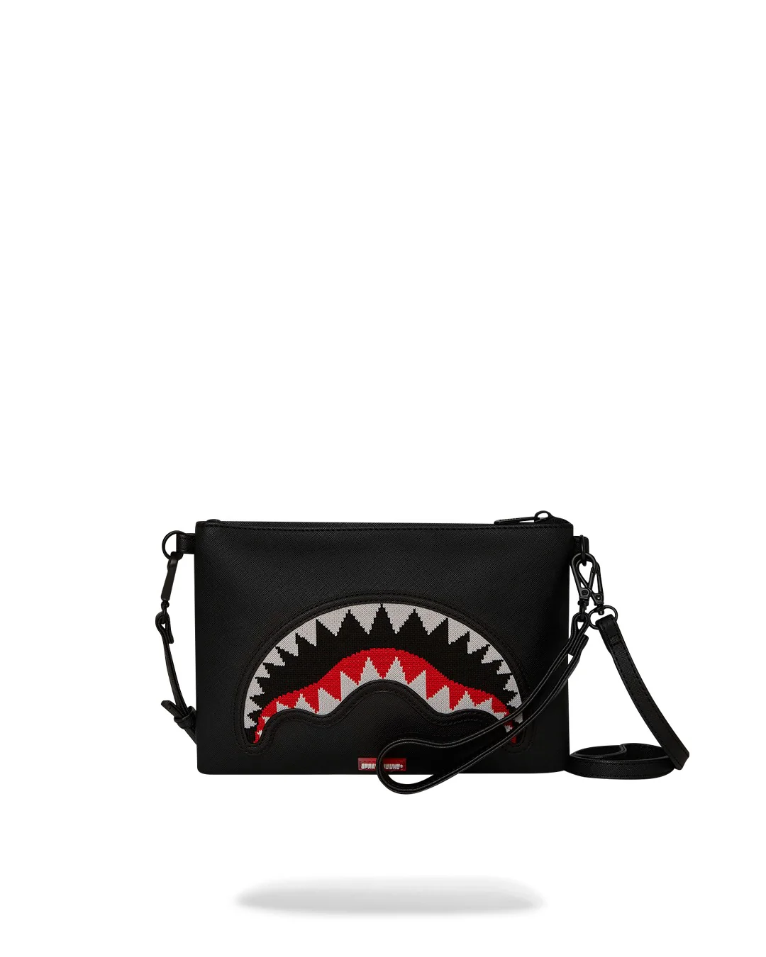 FLY KNIT MOUTH CROSSOVER CLUTCH