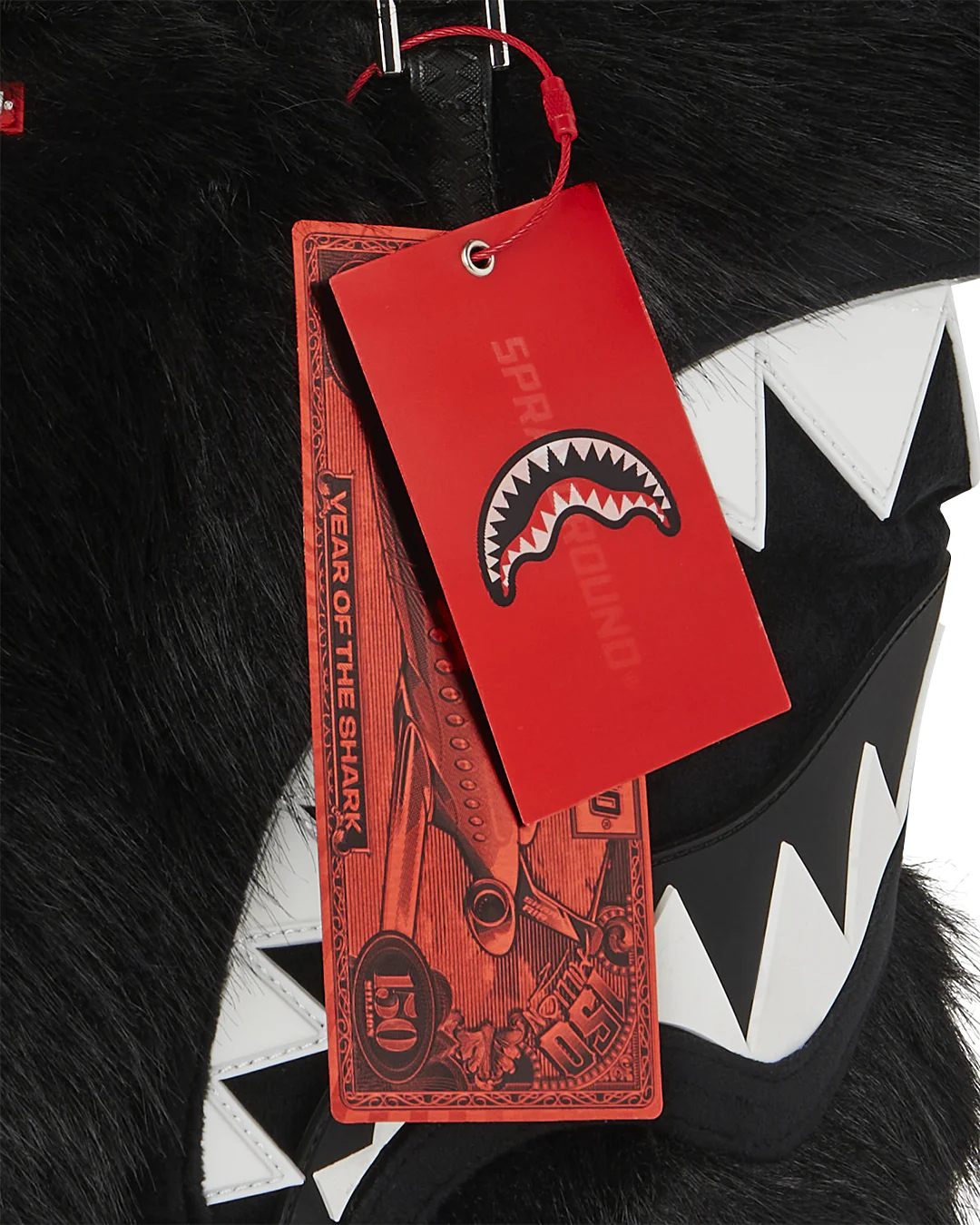 FUR CRAY BLACK TOTE - Image 7