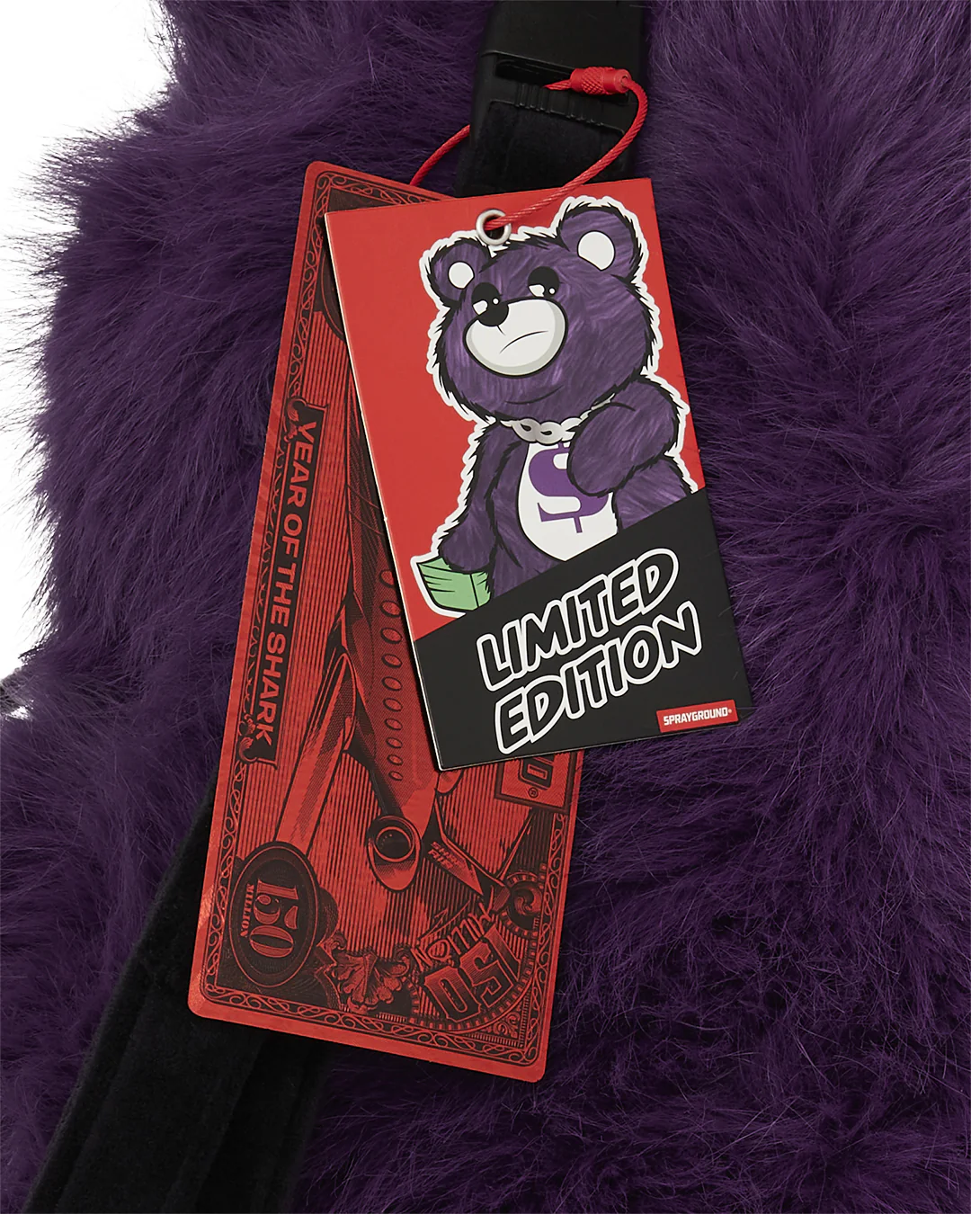 FUR CRAY PURP MONEYBEAR BACKPACK - Image 8