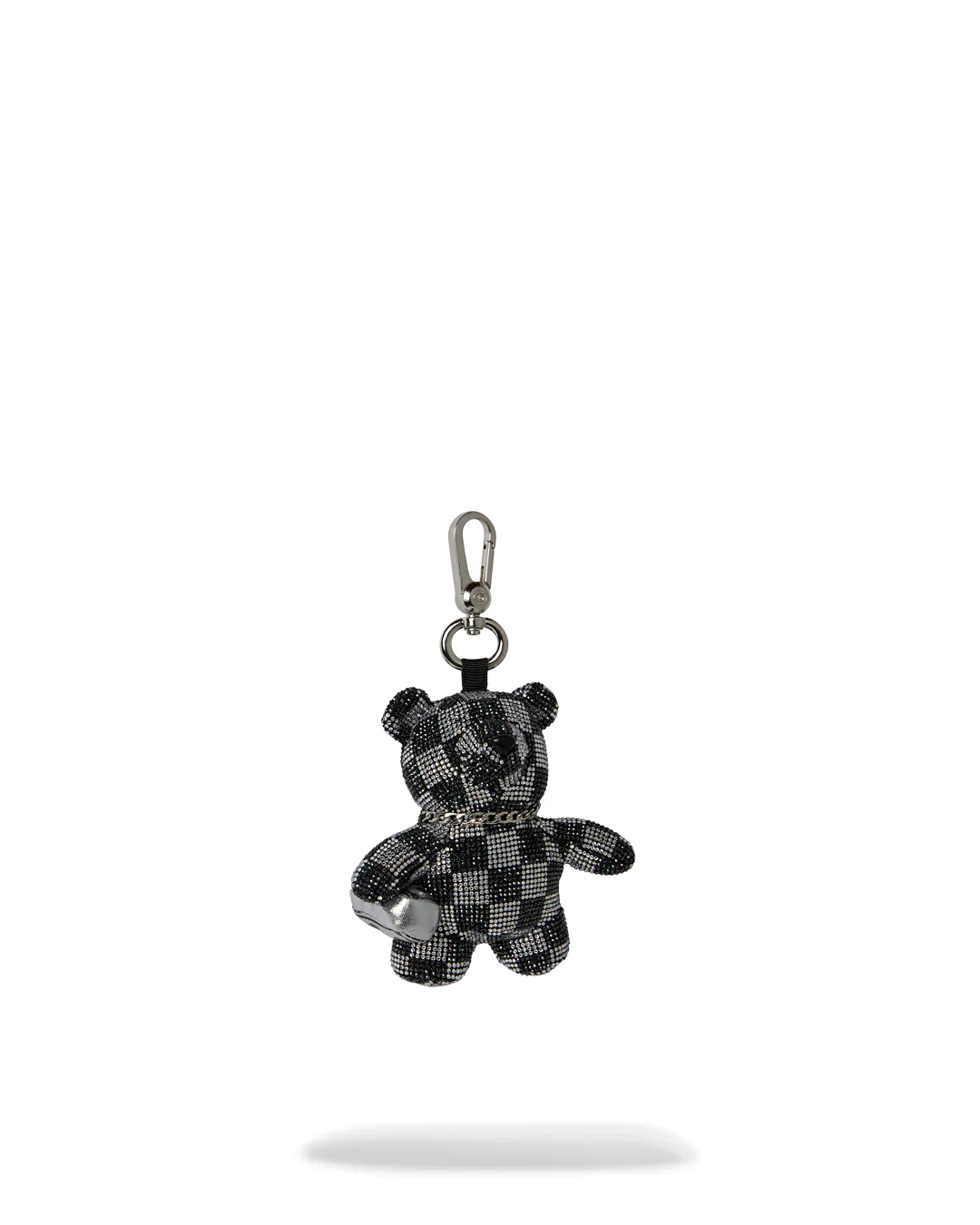GOLD DIAMOND TEAR BEAR CUB KEYCHAIN - Image 3