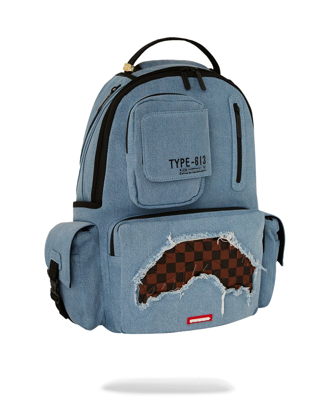 GOLD LUREX BURNOUT SPEC OPS BACKPACK - Image 2