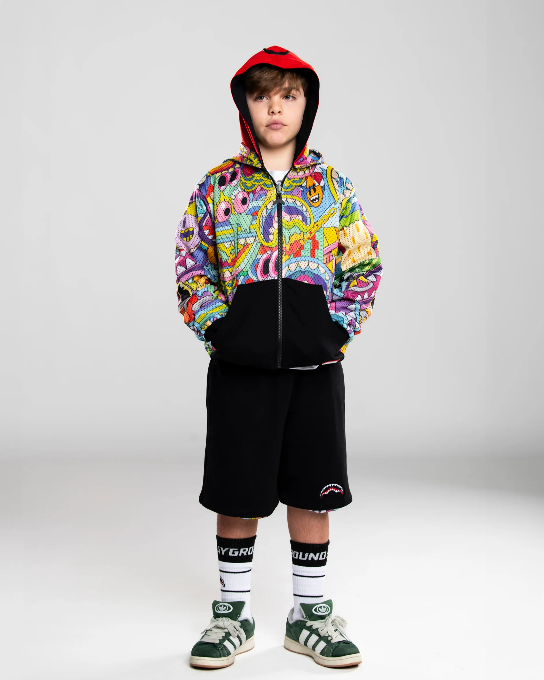 JELLY WORLD FIXES DOUBLE FACE MESH SHORTS - Image 2