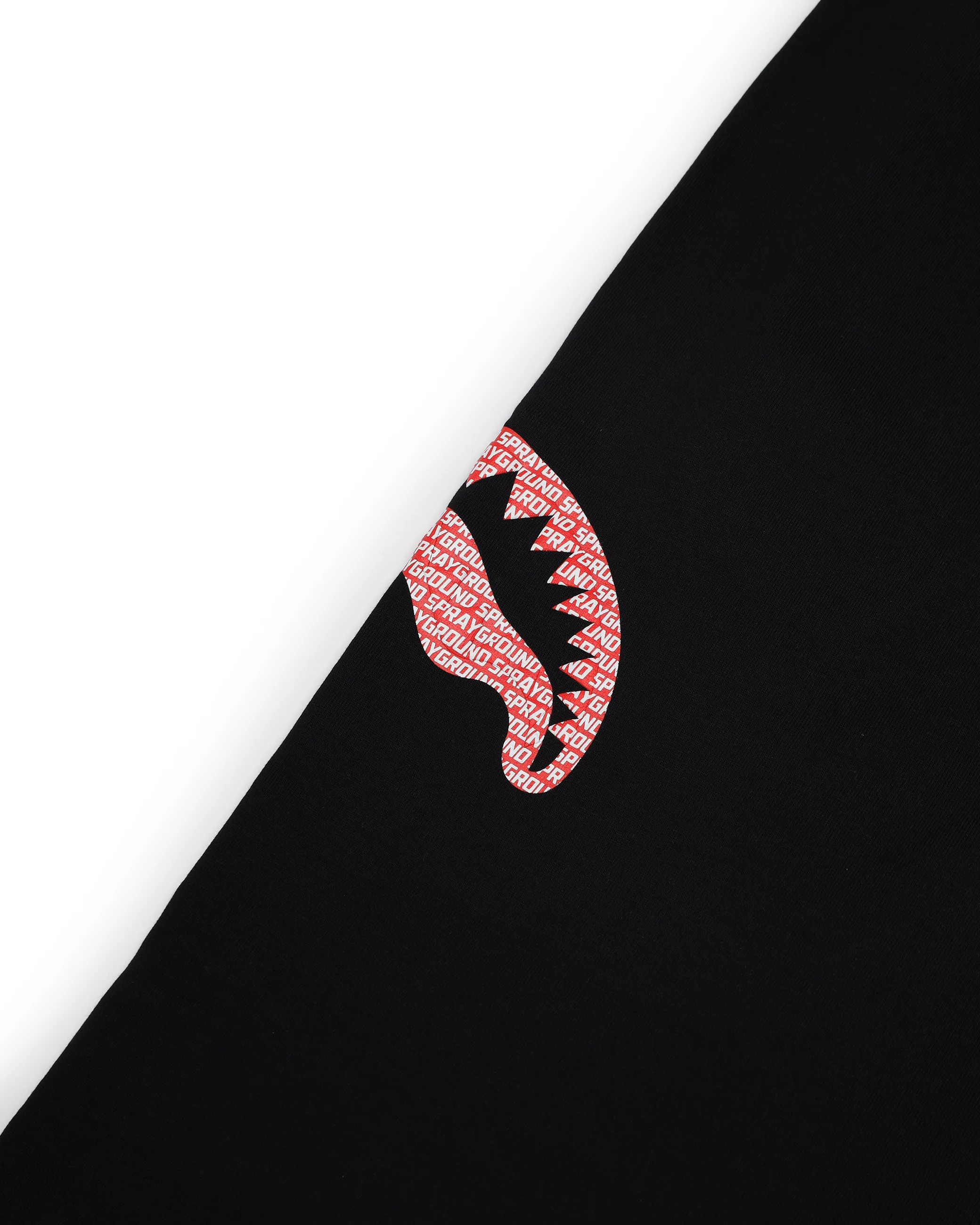 LOGO MOUTH CORE PANTS BLK - Image 7