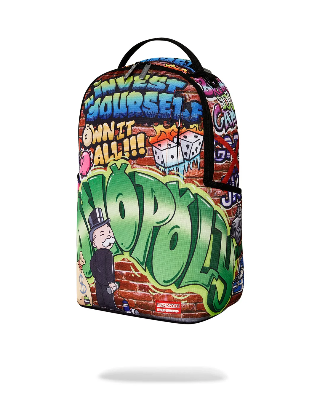 MONOPOLY MAN GRAFFITI DLXR BACKPACK - Image 5