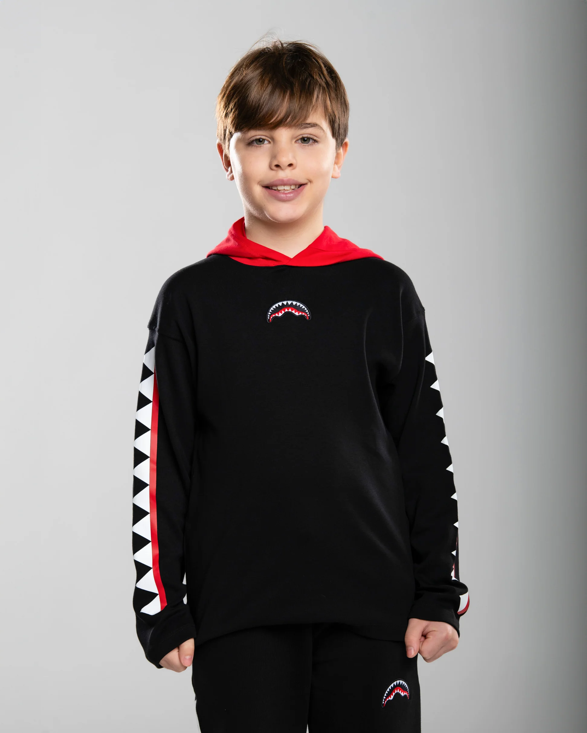 NEXT LEVEL LONG HOODIE T-SHIRT - Image 2
