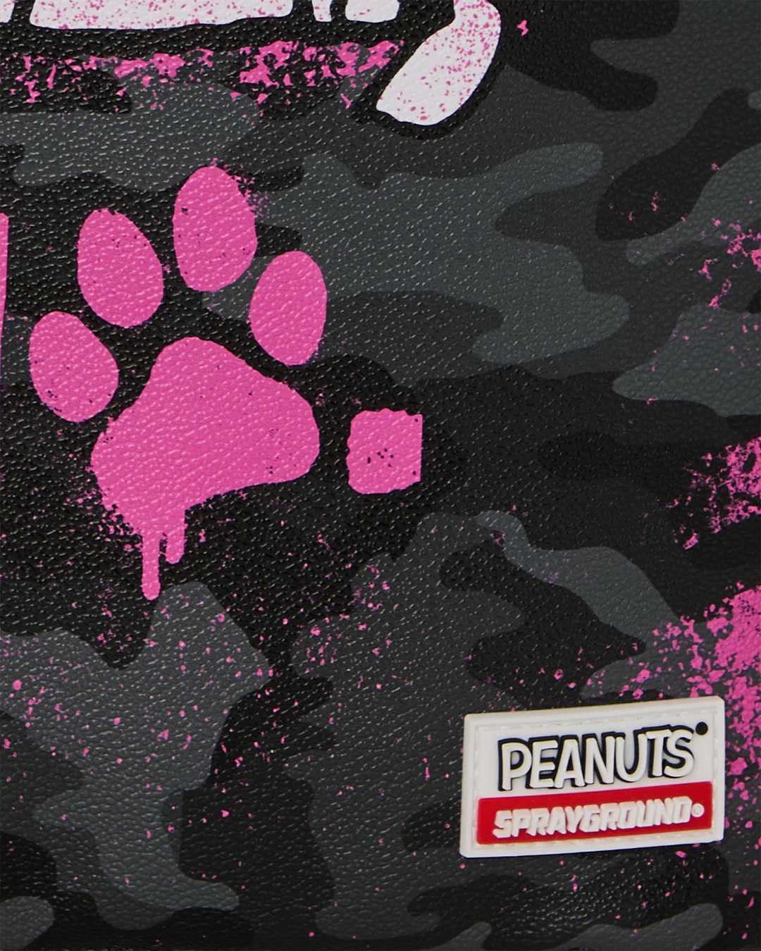 PEANUTS SNOOPY PINK STENCIL DLXSV BACKPACK - Image 9
