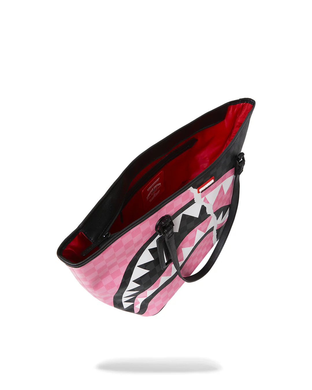 PINK AND BLACK TEAR SIP TOTE - Image 5