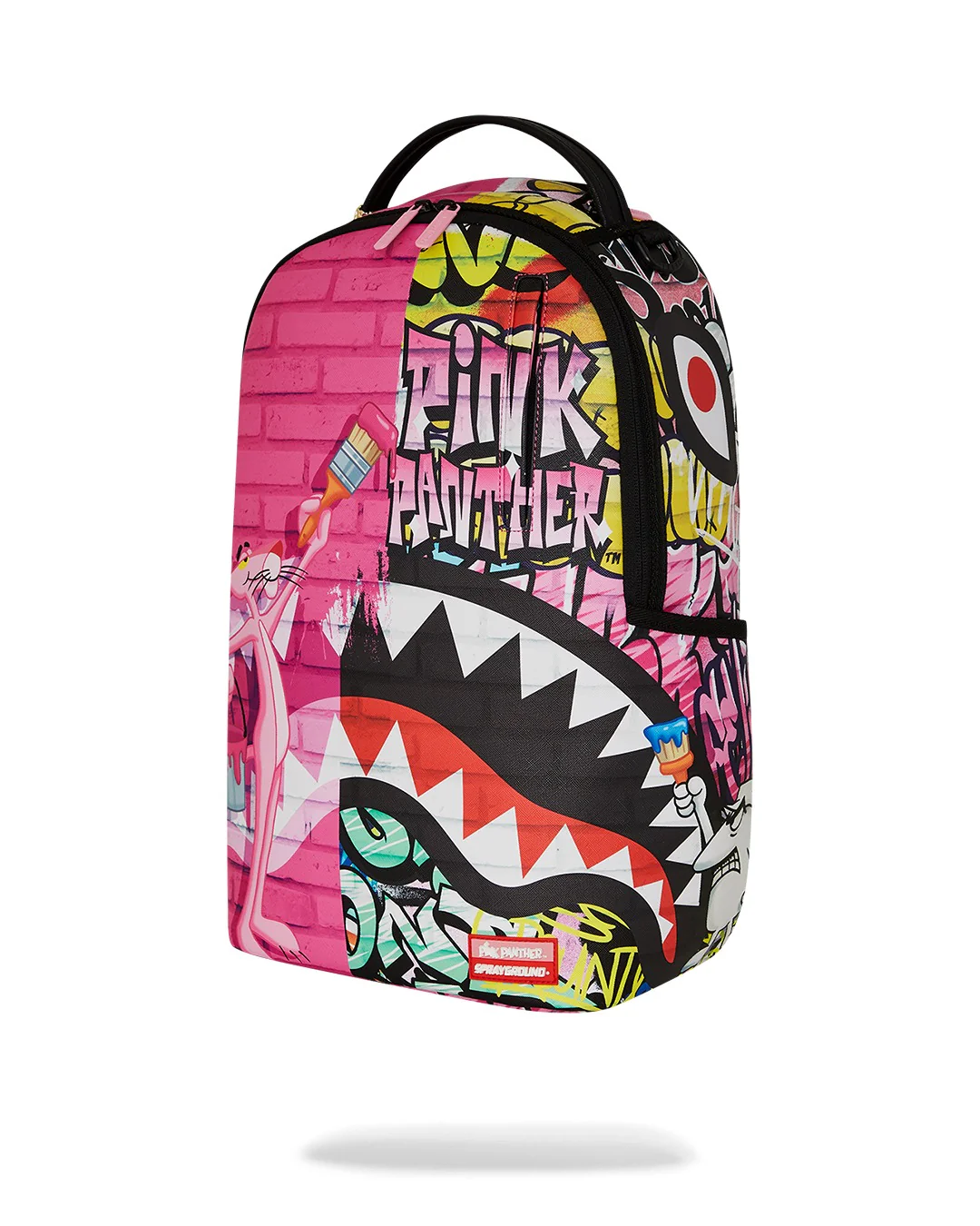 PINK PANTHER PAINTING OVER GRAFFITI DLXR BACKPACK - Image 5