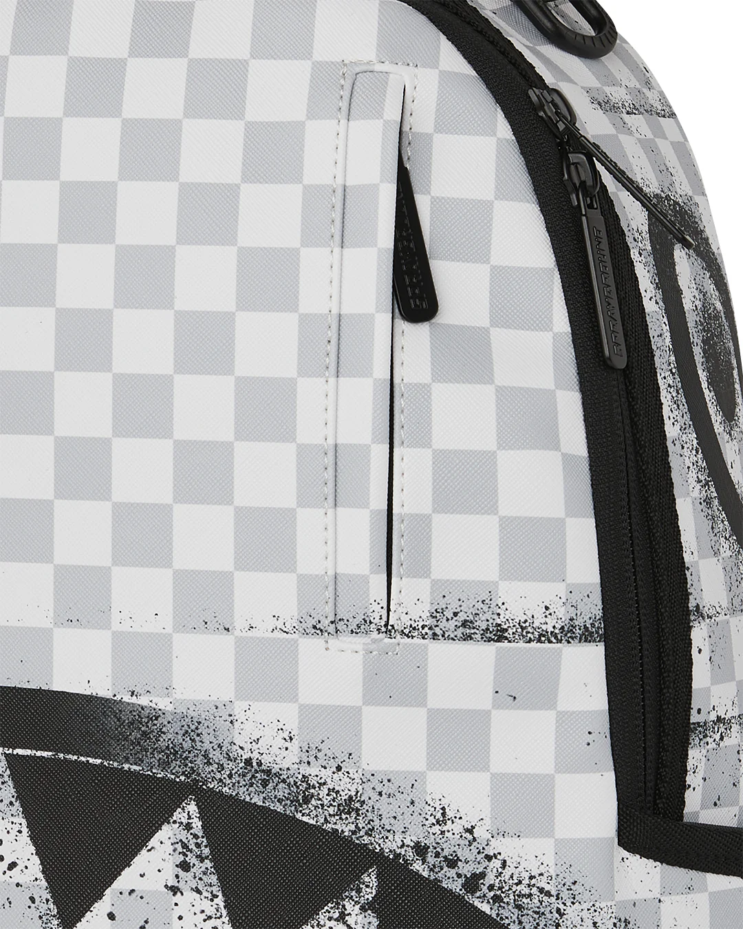 RED STENCIL SHARK BACKPACK - Image 6