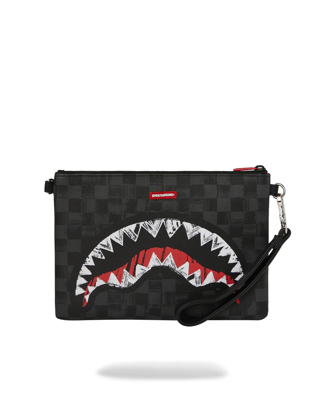 SCRIBBLE SHARK CROSSOVER CLUTCH - Image 4