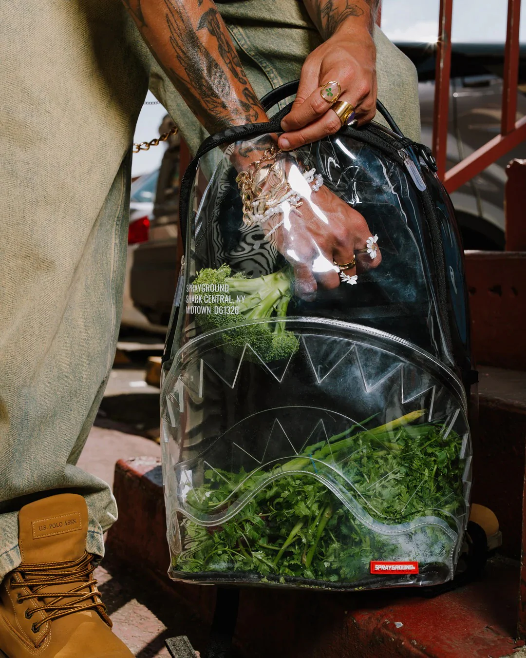 SHARK CENTRAL CLEAR DLXSV BACKPACK BLACKPANEL - Image 6