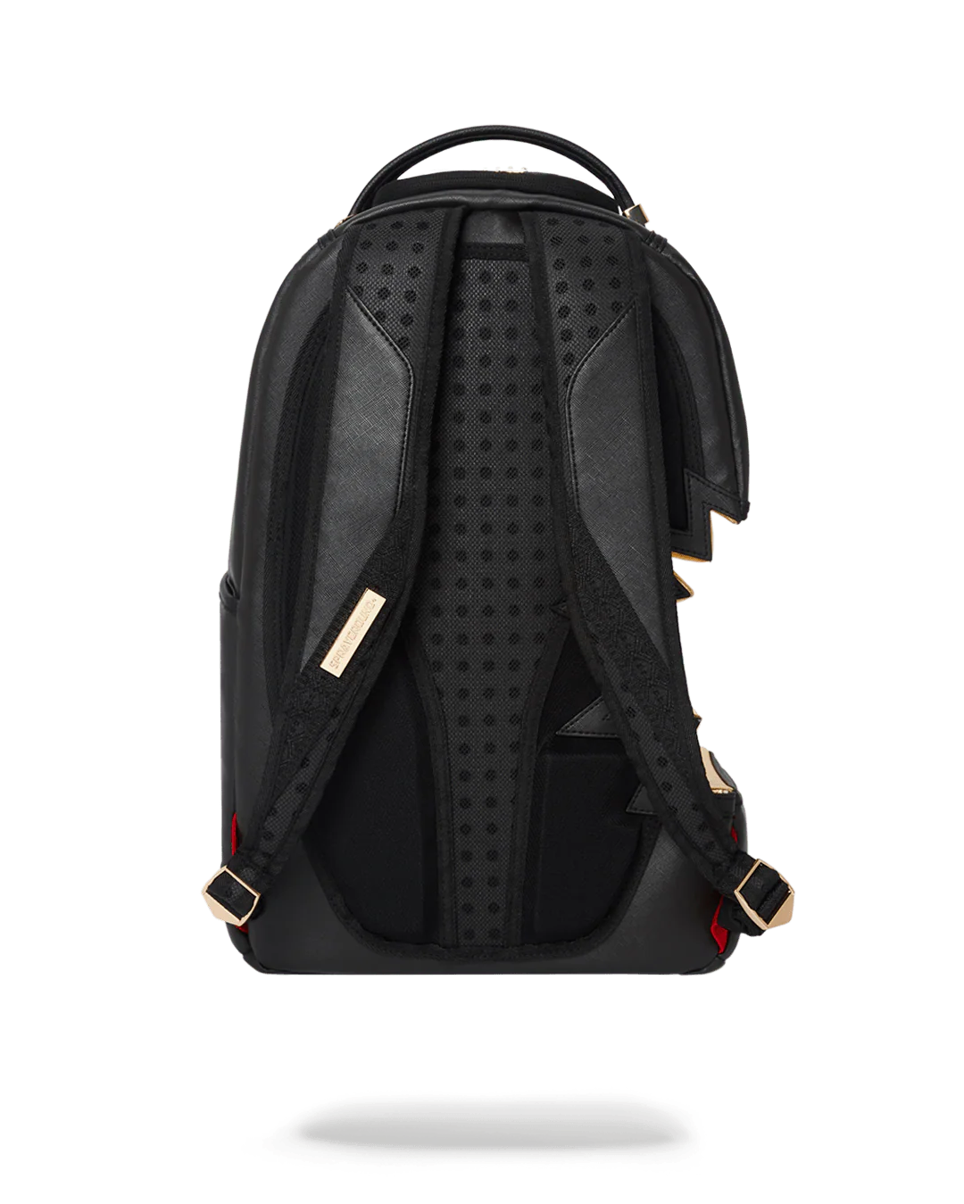 Sprayground Backpack Ai3 BLACK GOLD DLX BACKPACK Black - Image 9
