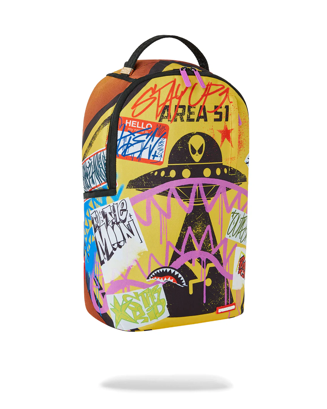 Alien  Trashed Sign Dlxsr Backpack - Image 3