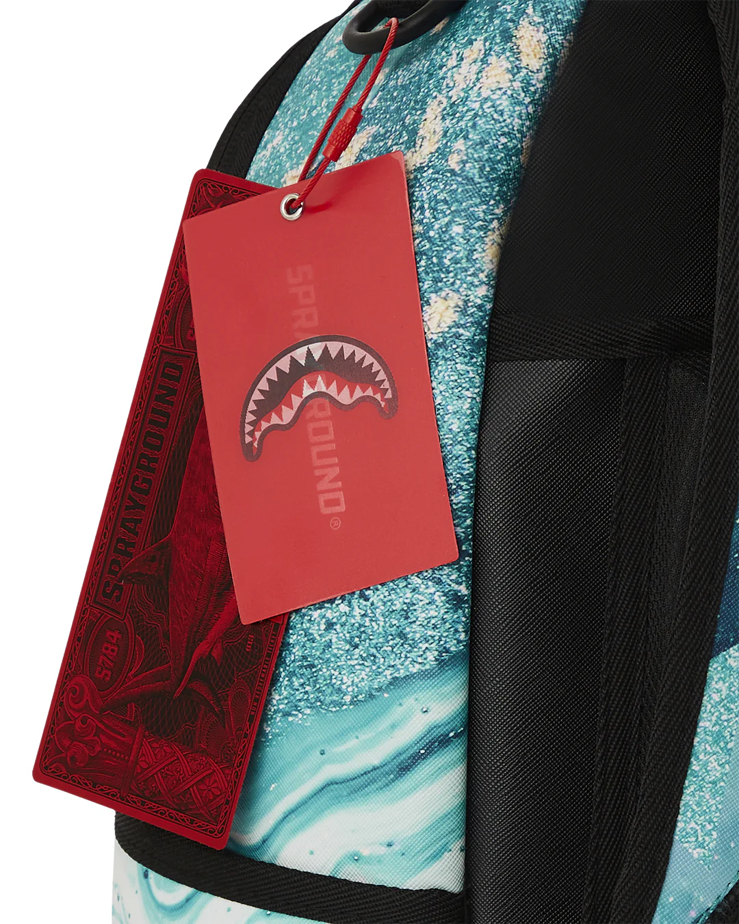 Blue Liquid Shark Dlxsv Backpack - Image 10