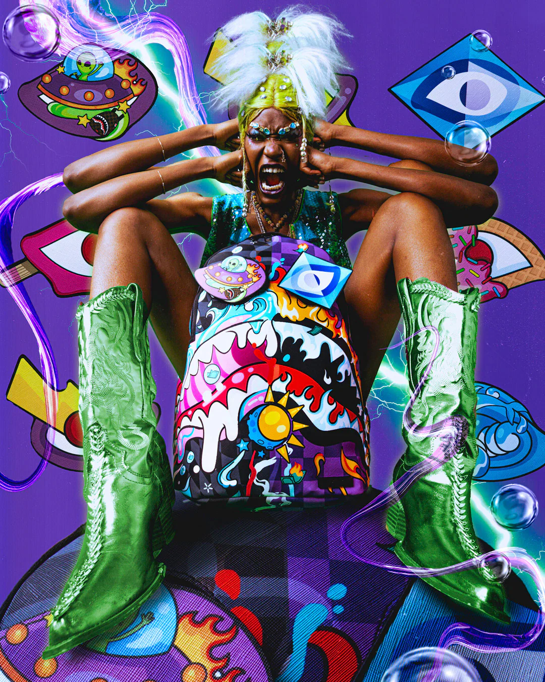 Crazy Eyes Backpack - Image 13