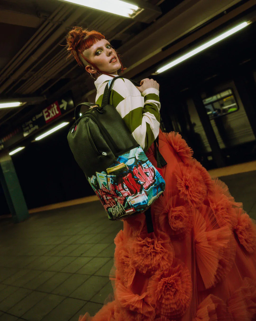 Graffitti Money Stash Backpack - Image 2