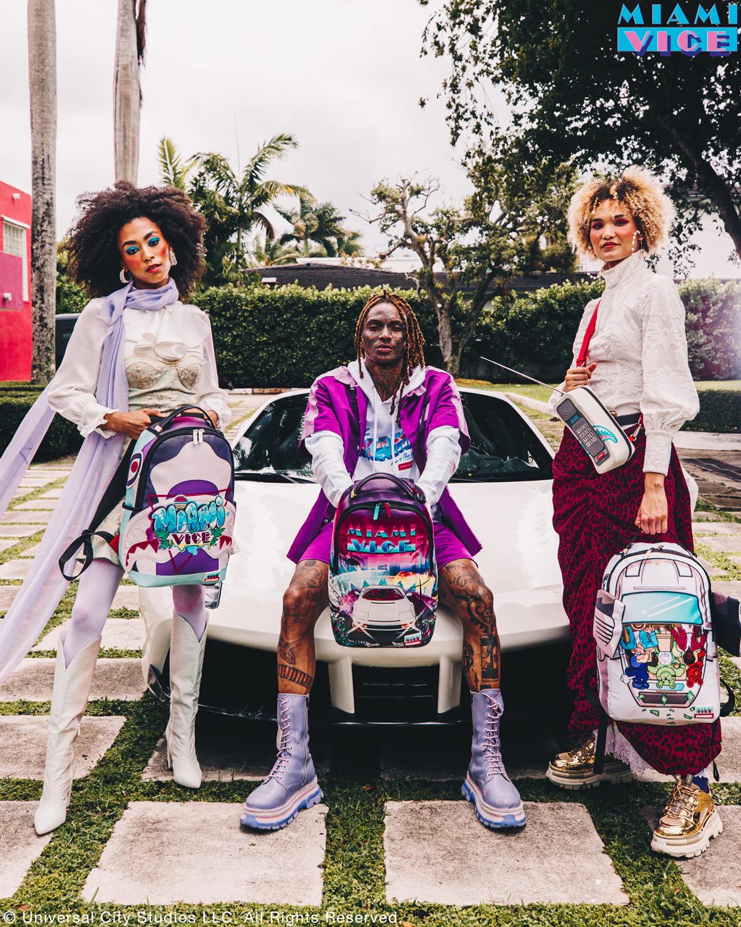 Miami Vice Wings Up Backpack - Image 15