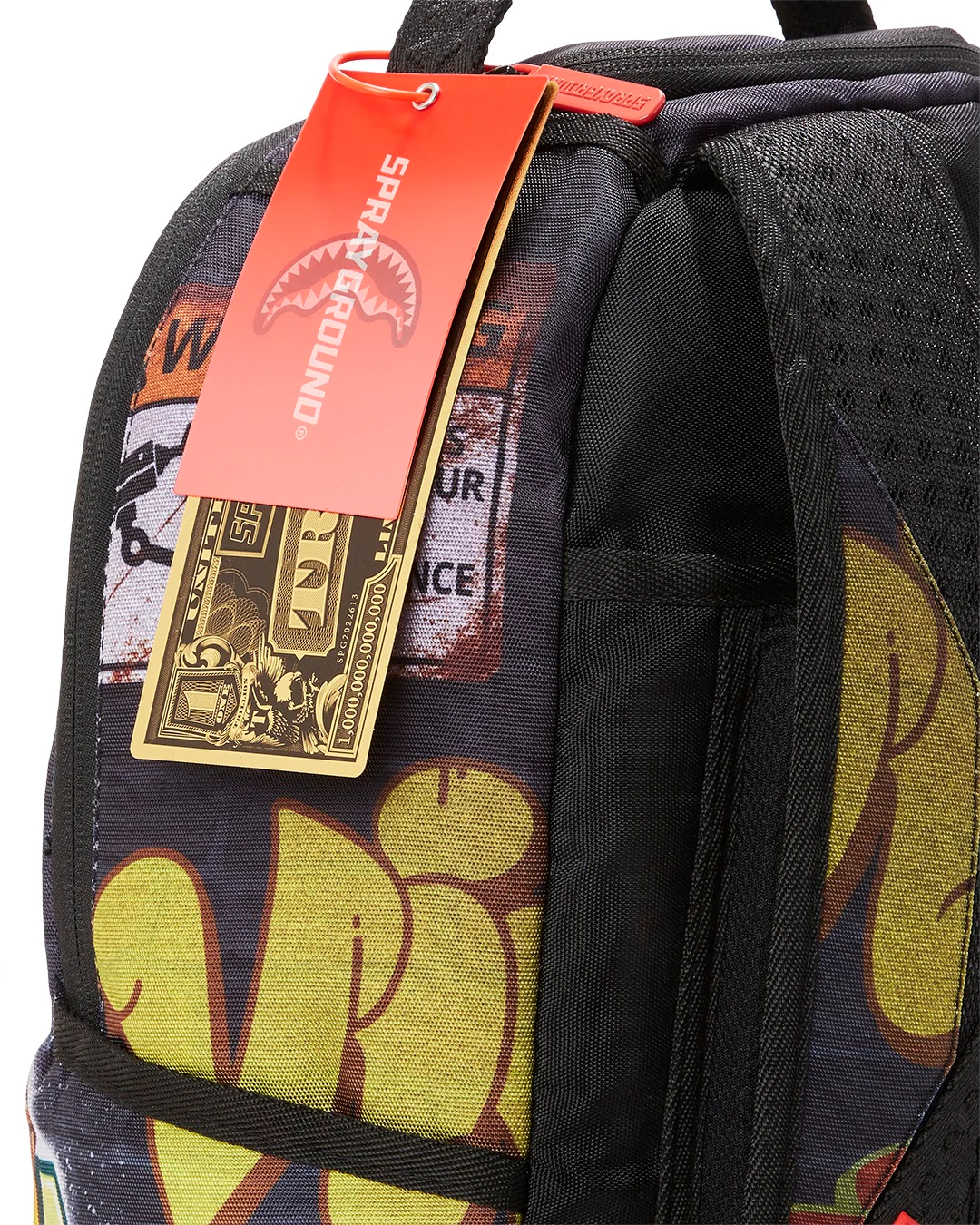 Money Bear Graffiti Dlxr Backpack 910b4013nsz - Image 11