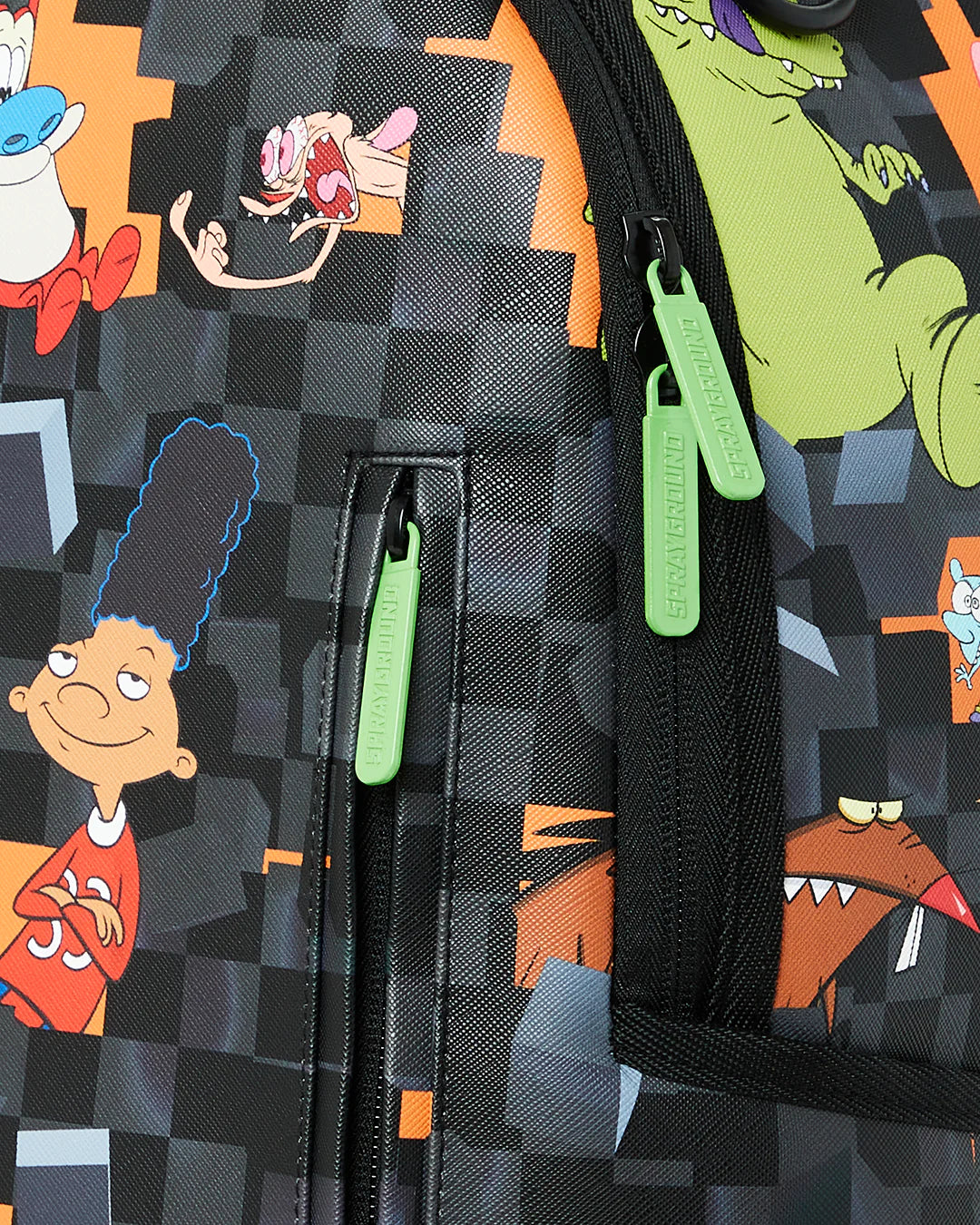 Nicktoons Bust Through Checkers Backpack - Image 9