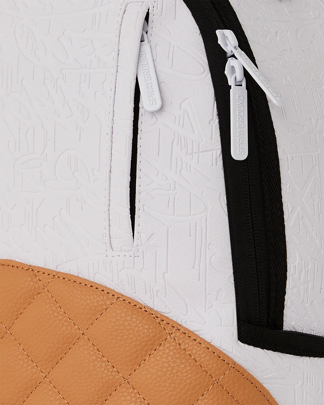 Paris Embossed Cognac Dlxsv Backpack - Image 10