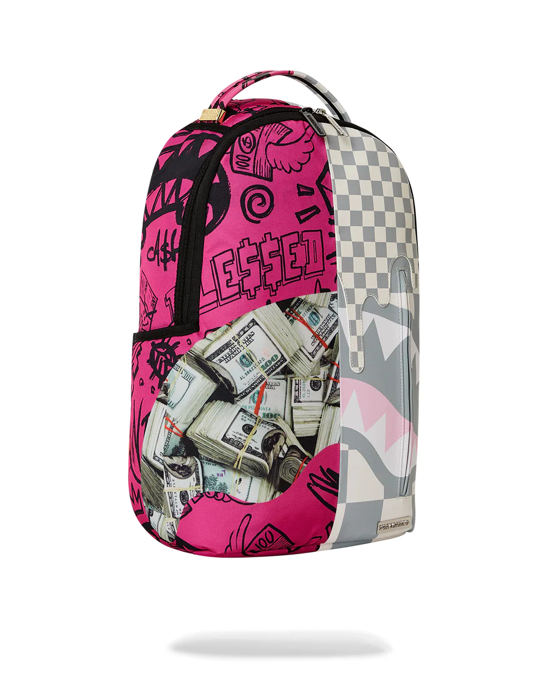 Pink And Camo Dlxsv Split Backpack - Image 3