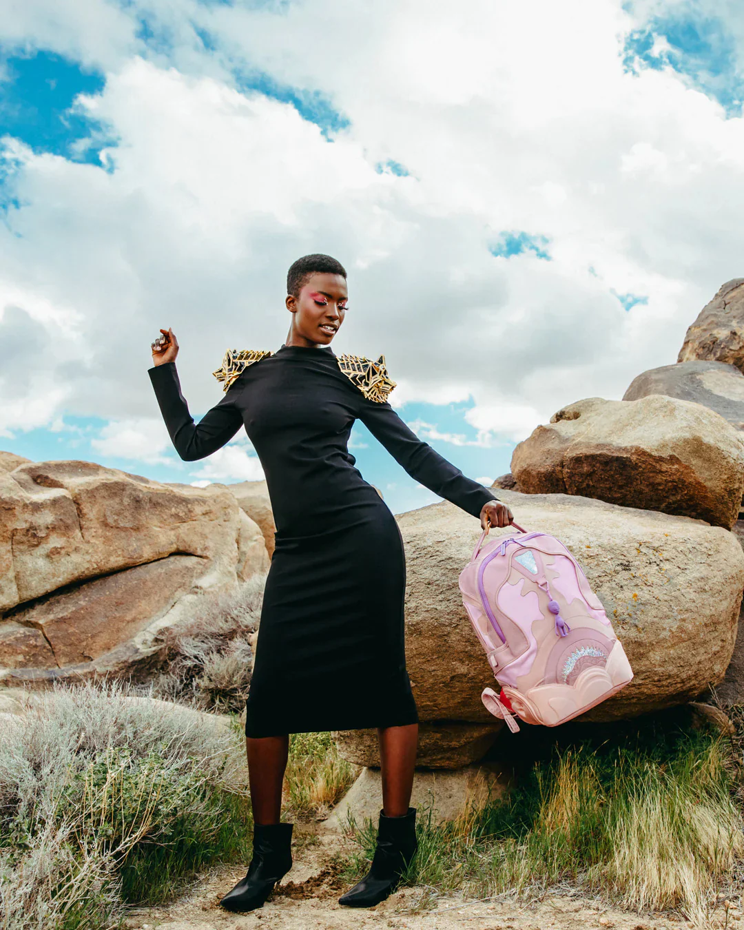 Pink Sneaker Dlx Backpack - Image 4