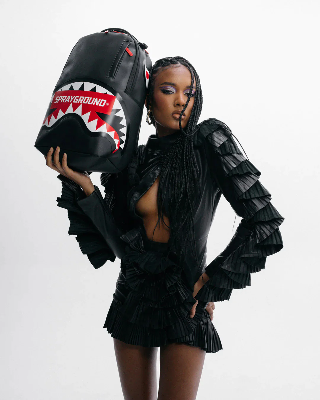 Shark Central Sg Logo Black Core Backpack - Image 6