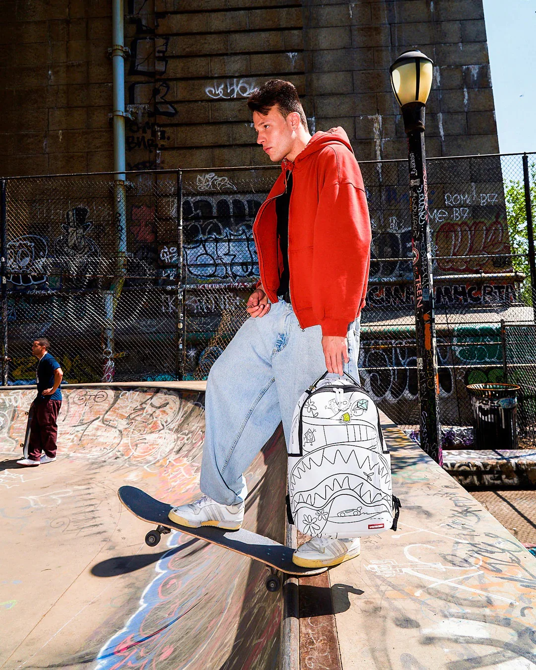 Shark Doodle Dlxv Backpack - Image 4