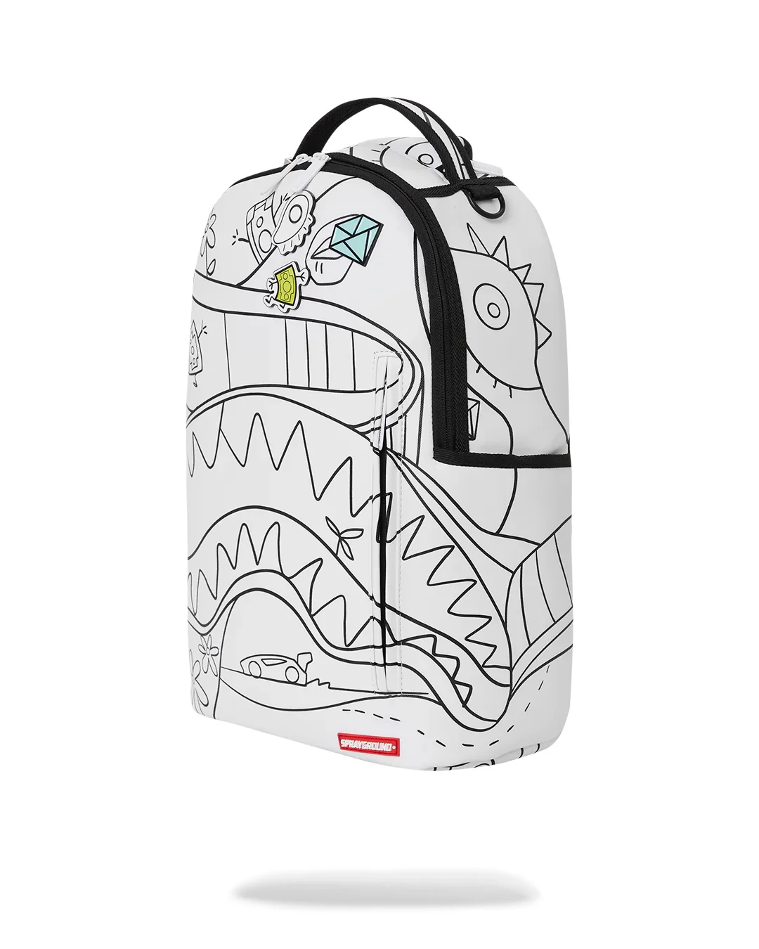 Shark Doodle Dlxv Backpack - Image 5