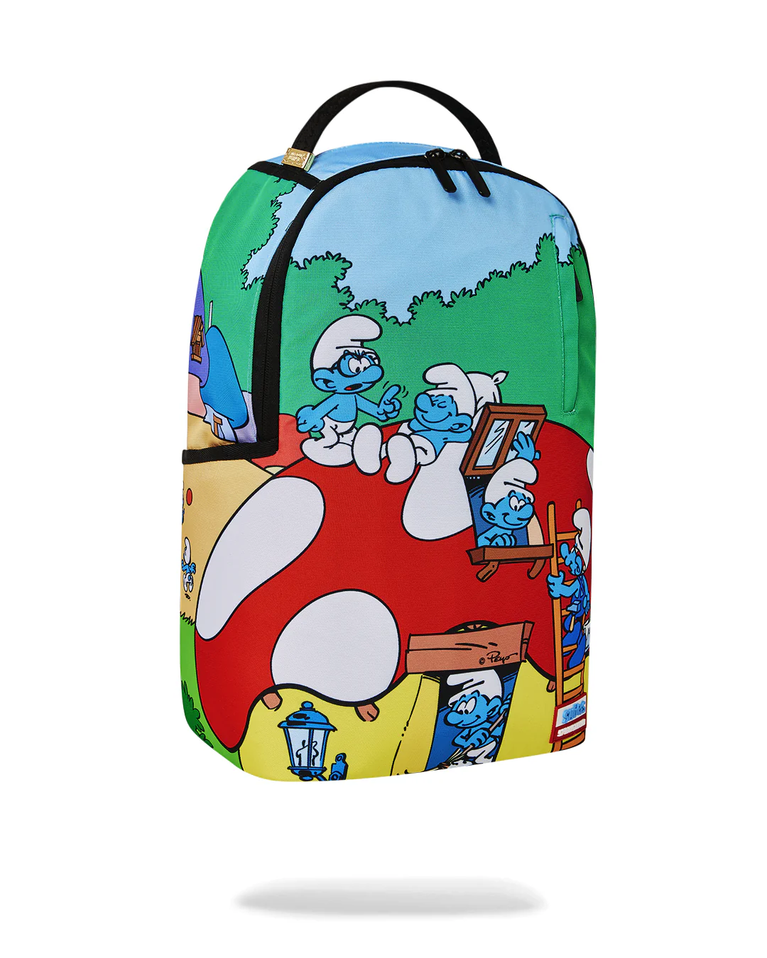 Smurfs Mushroom Village Backpack - Image 3