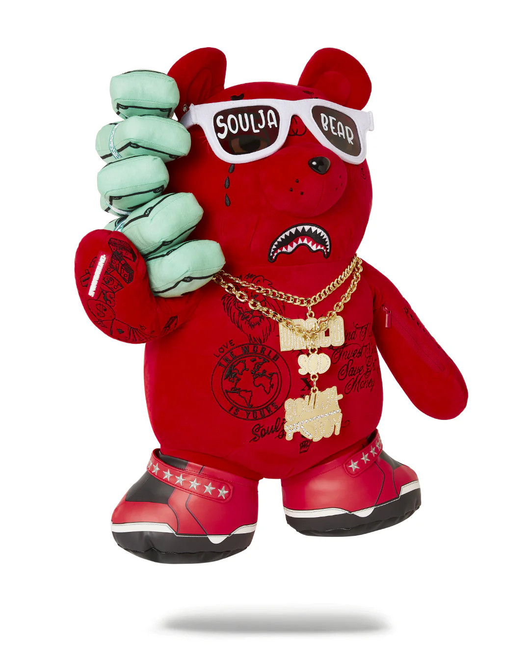 Soulja Boy Bear Backpack 910b4953nsz - Image 2