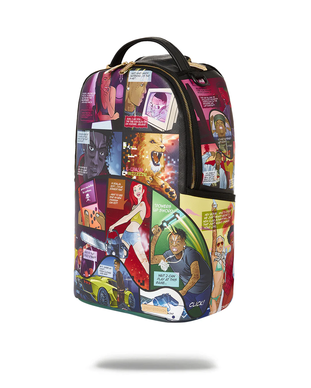 Soulja Boy Comic Backpack 910b4965nsz - Image 5