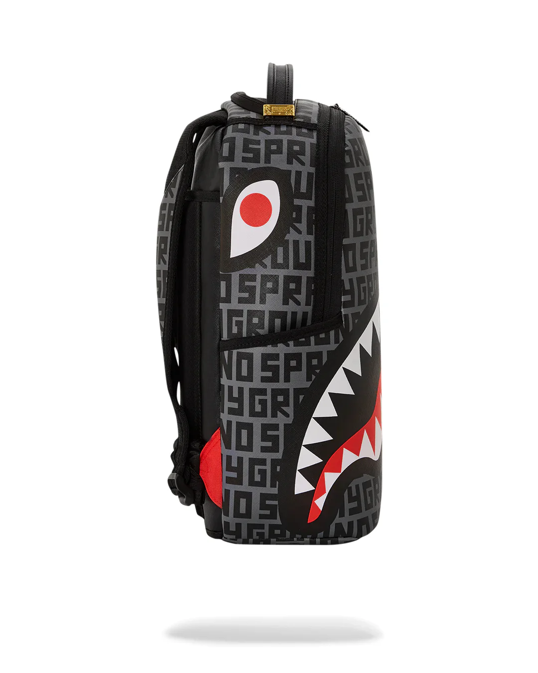 Split Infinity Check In Grey Backpack - Image 5