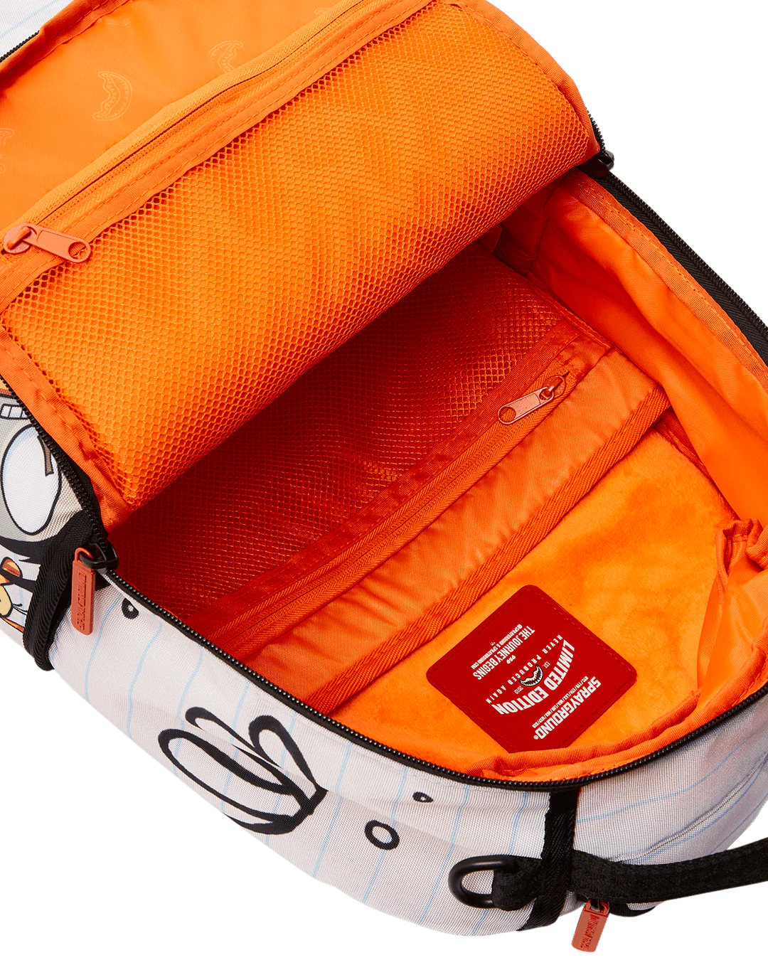 Sprayground Backpack SPONGEDOODLEBOB EATING White - Image 10