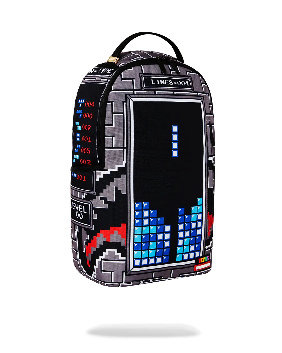 Tetris Shark Game Dlxsr Backpack - Image 3