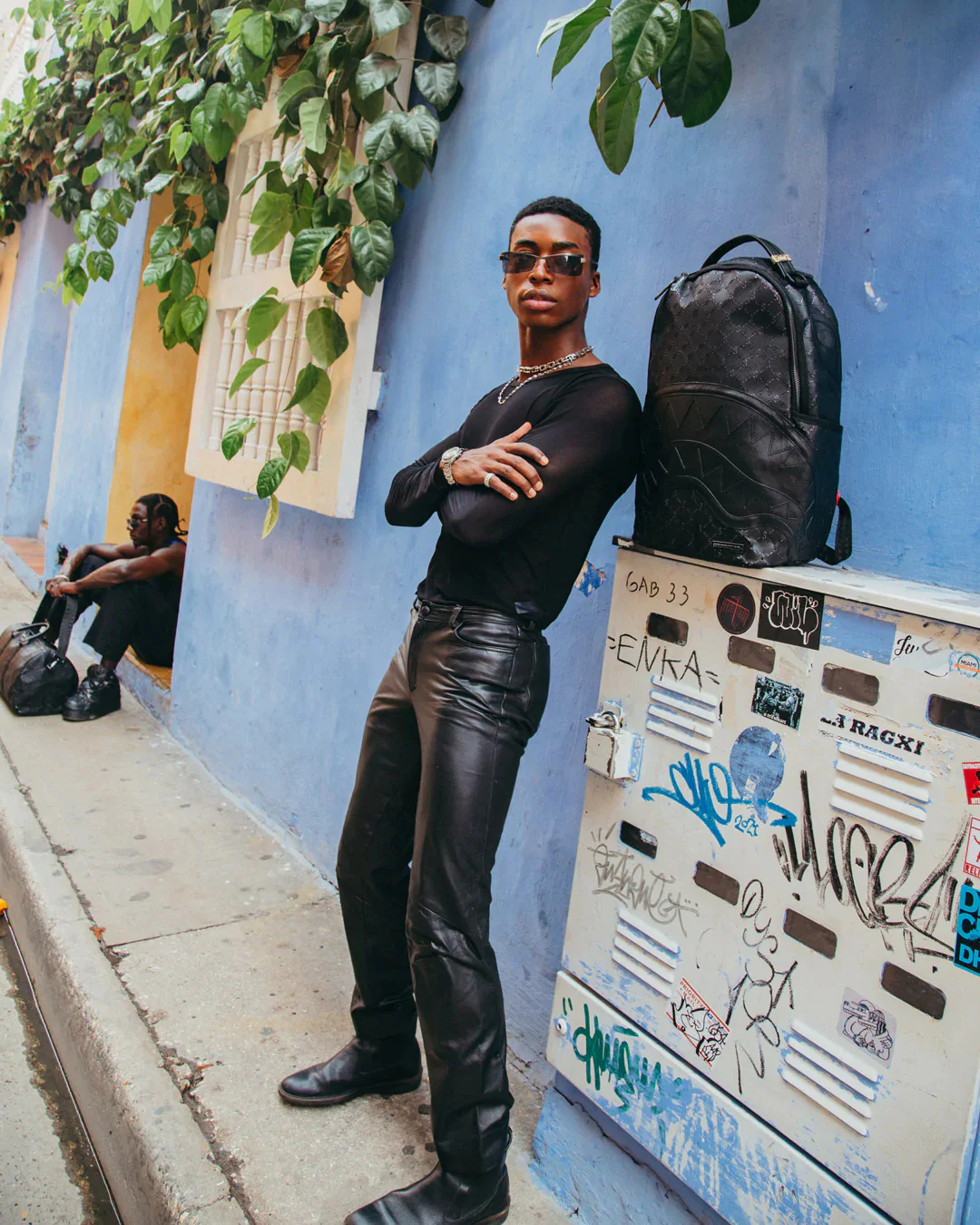 Trippy Monogram Cut N Sew Dlx Backpack - Image 5