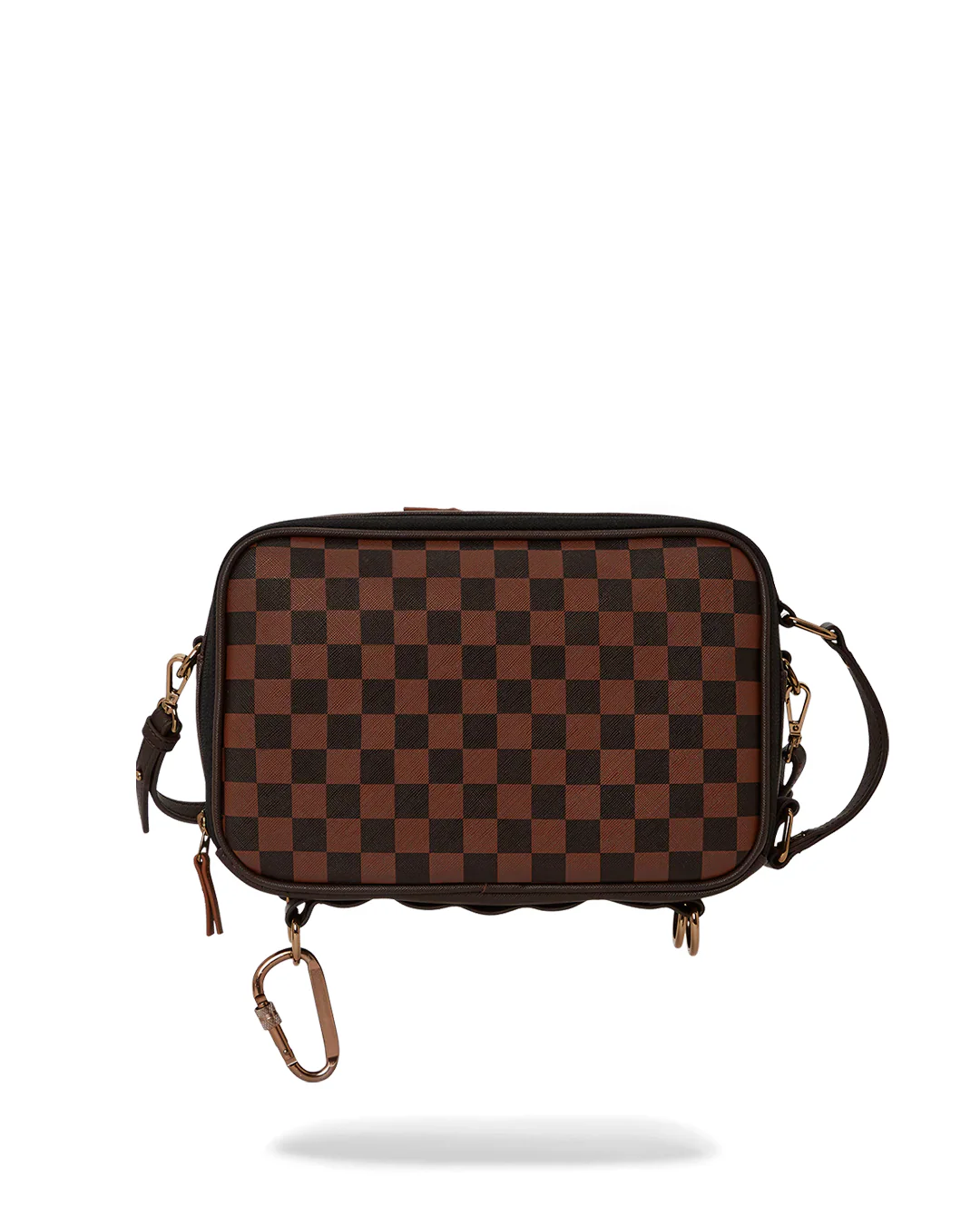 Brown Checkered Special Ops Toiletry - Image 4