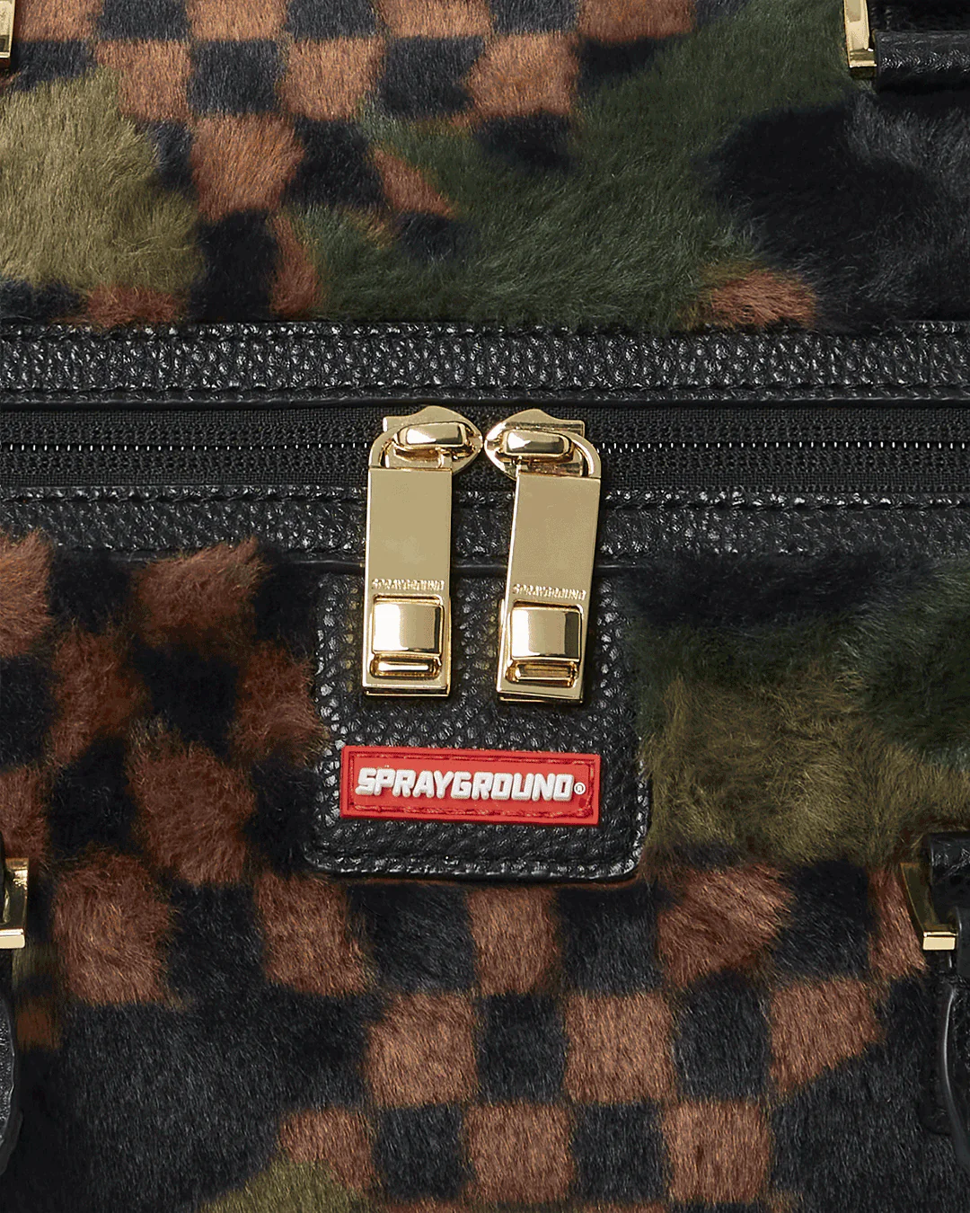 Green 3am Fur Duffle - Image 7