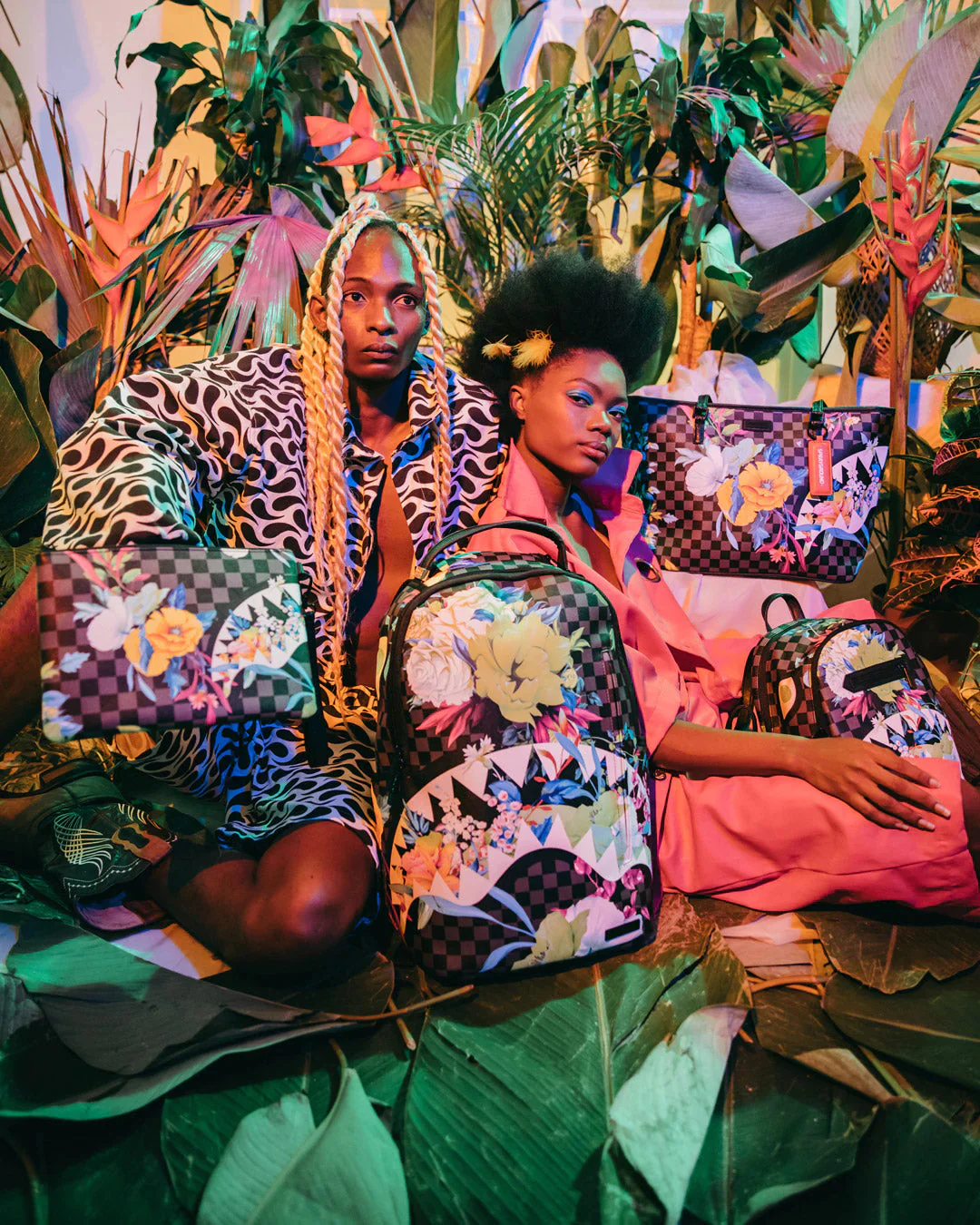 Neon Floral Tote - Image 10