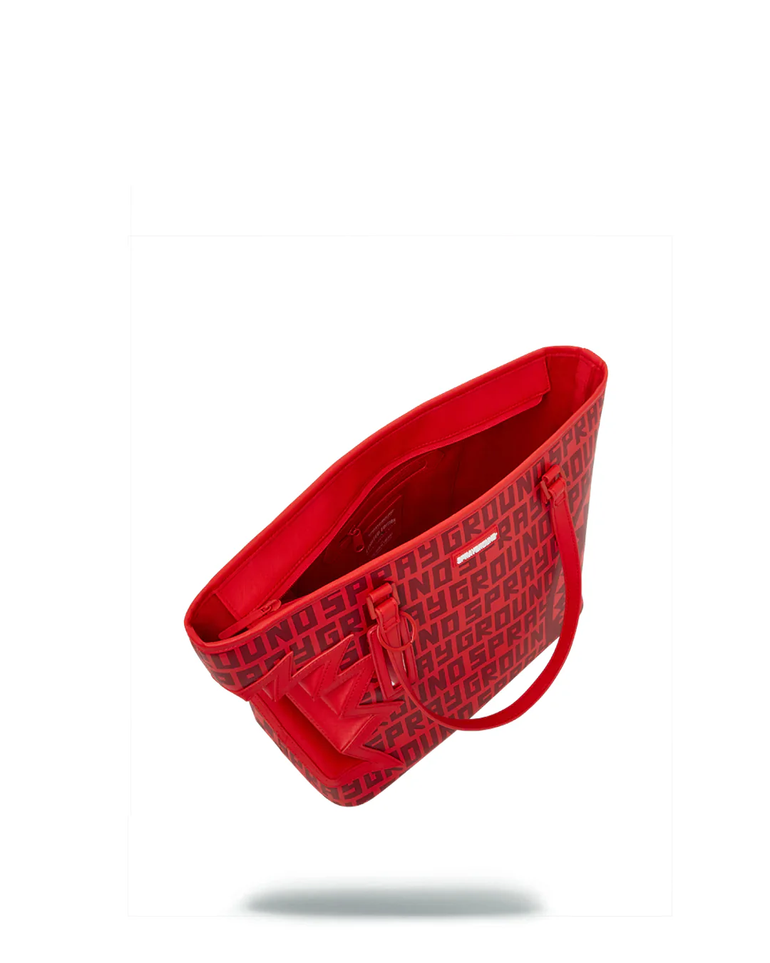 Red Infiniti Shark Bite Tote - Image 7