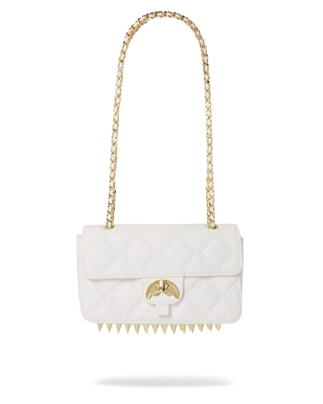 Riviera White Gold Clutch - Image 4